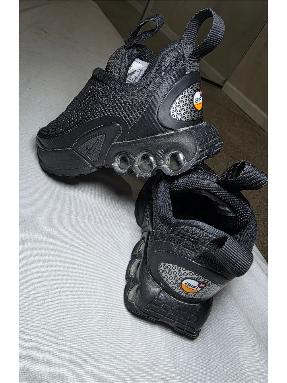 Nike Kids' Black Air Cushion Sneakers